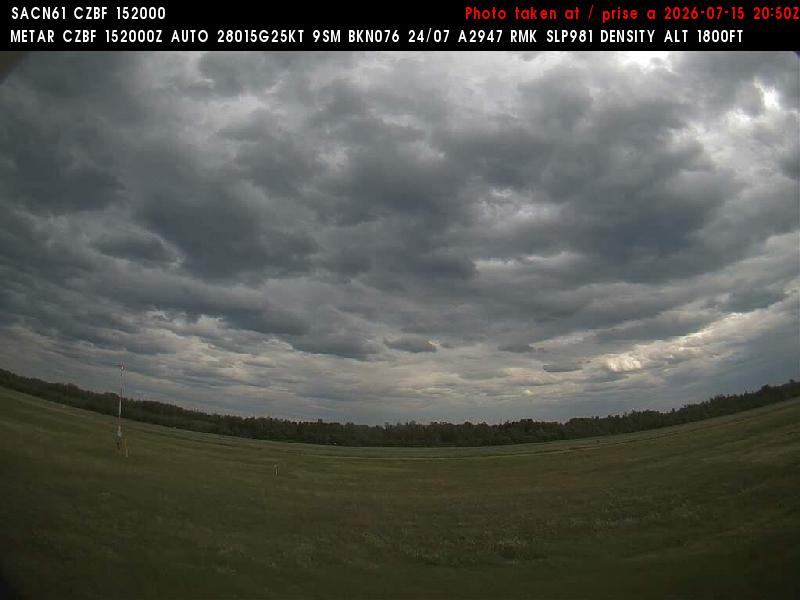 Web Cam image of Bathurst Airport (South)