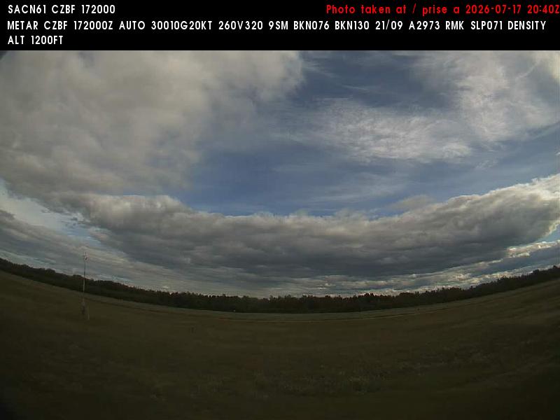 Web Cam image of Bathurst Airport (South)