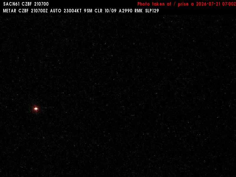 Web Cam image of Bathurst Airport (South)