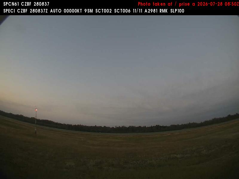 Web Cam image of Bathurst Airport (South)