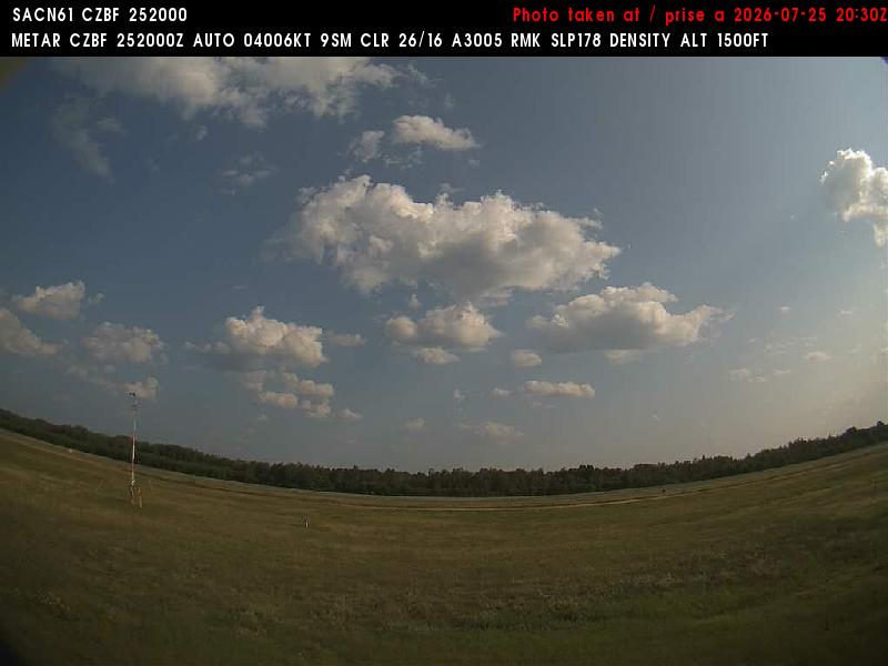 Web Cam image of Bathurst Airport (South)
