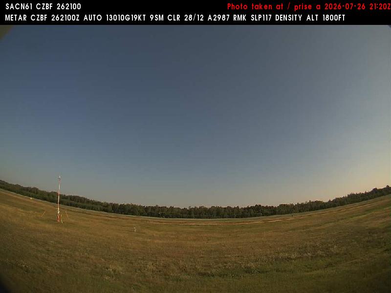 Web Cam image of Bathurst Airport (South)