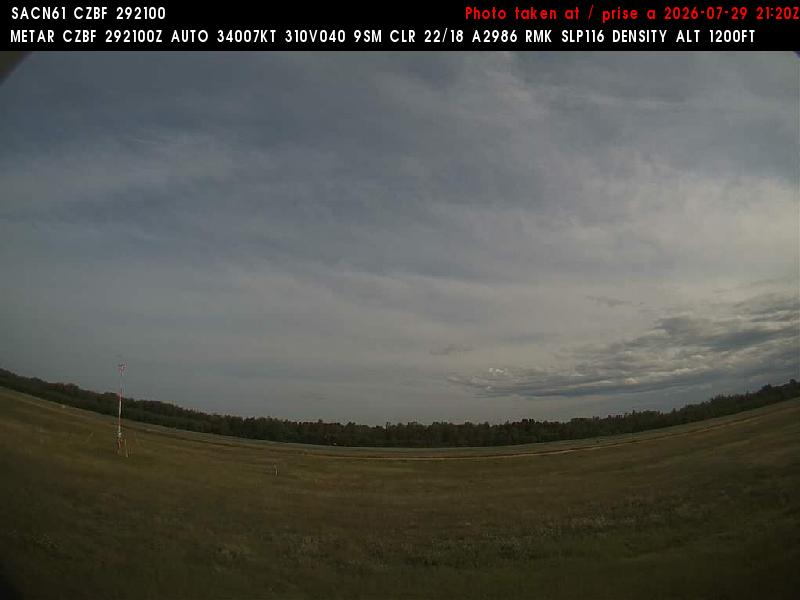Web Cam image of Bathurst Airport (South)