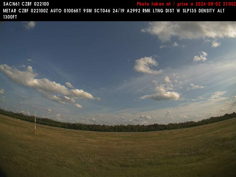 Web Cam image of Bathurst Airport (South)