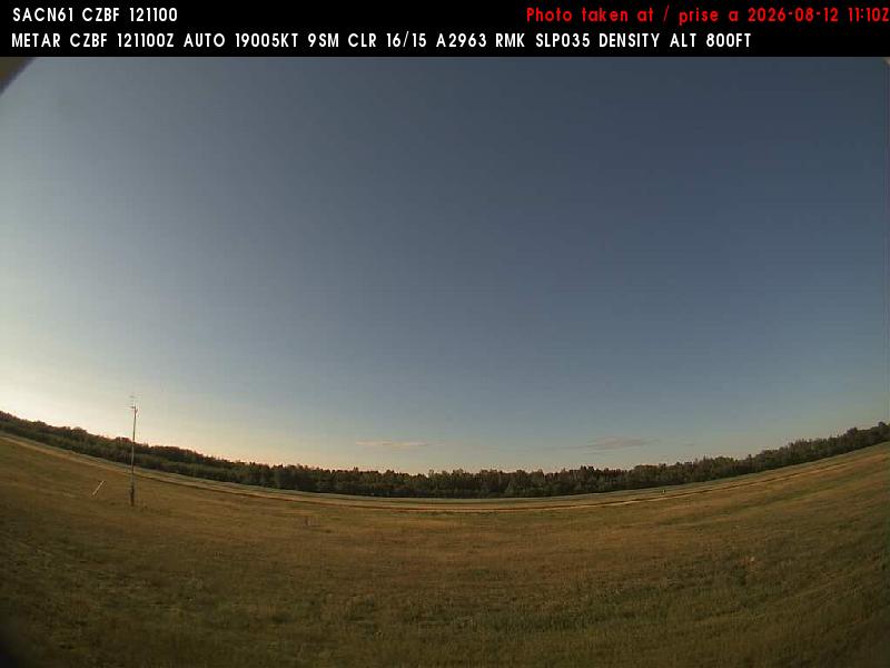 Web Cam image of Bathurst Airport (South)