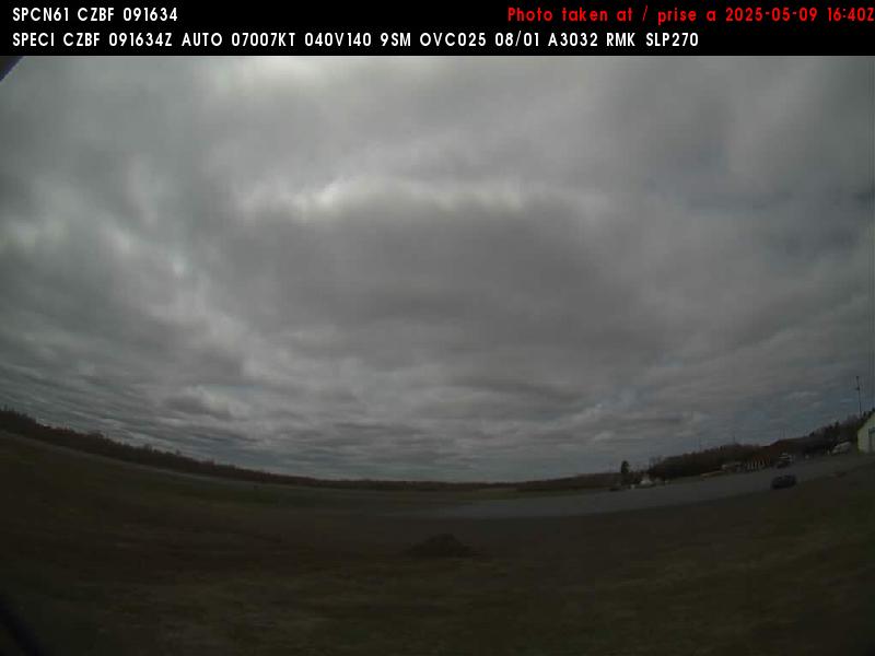 Web Cam image of Bathurst Airport (West)