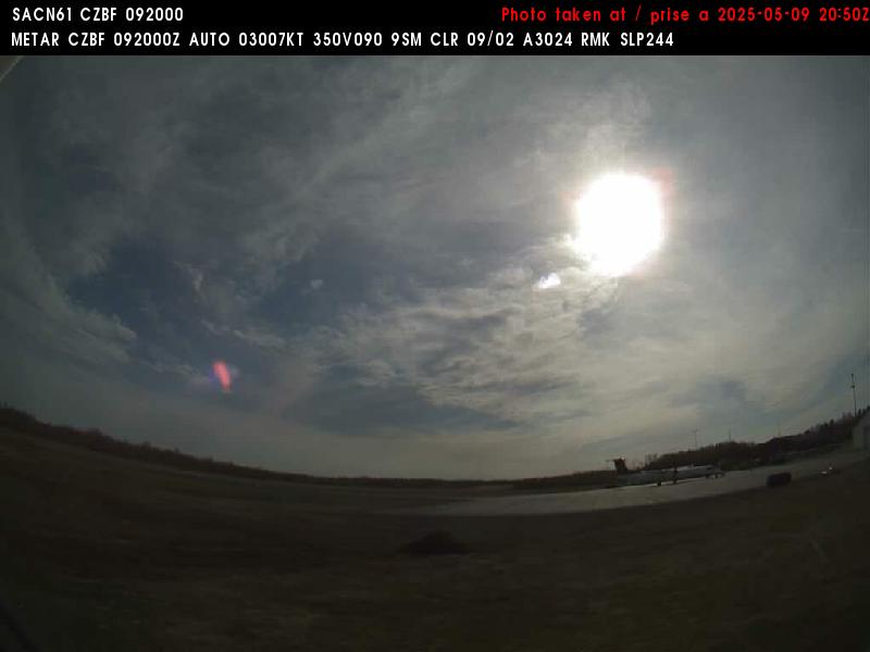 Web Cam image of Bathurst Airport (West)