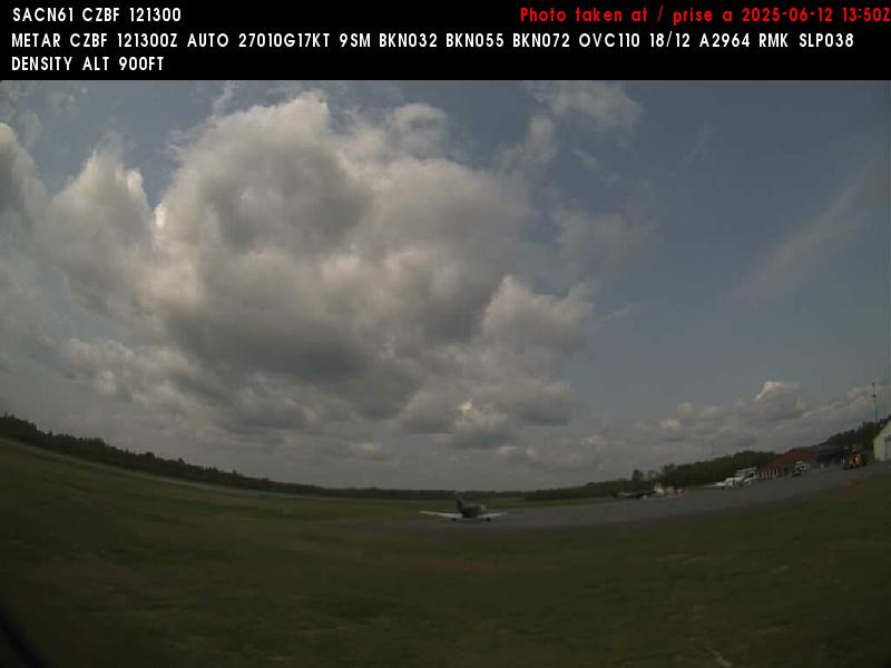 Web Cam image of Bathurst Airport (West)