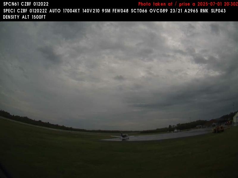 Web Cam image of Bathurst Airport (West)