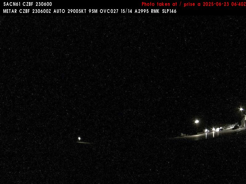 Web Cam image of Bathurst Airport (West)