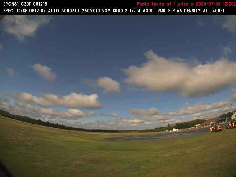 Web Cam image of Bathurst Airport (West)
