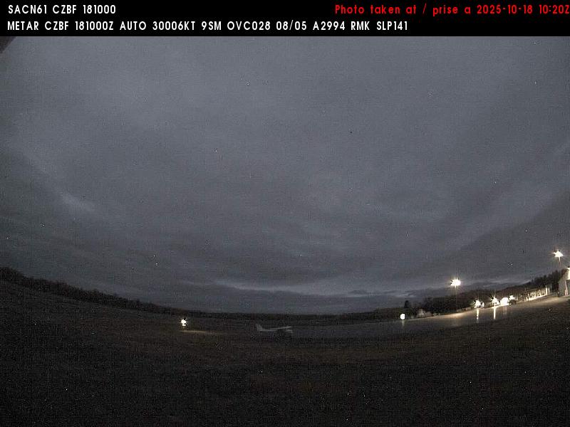 Web Cam image of Bathurst Airport (West)