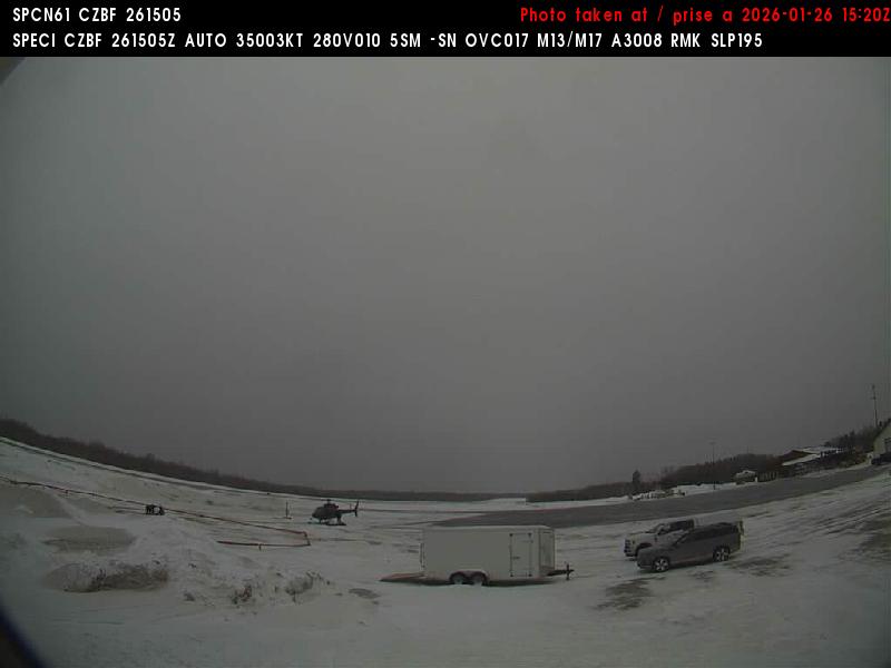 Web Cam image of Bathurst Airport (West)