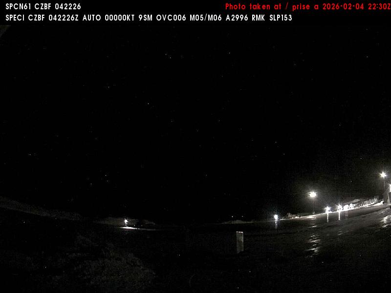 Web Cam image of Bathurst Airport (West)