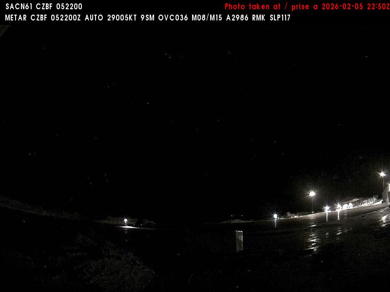 Web Cam image of Bathurst Airport (West)