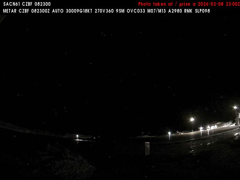 Web Cam image of Bathurst Airport (West)