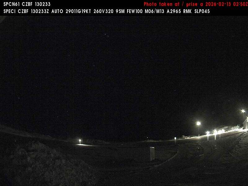 Web Cam image of Bathurst Airport (West)