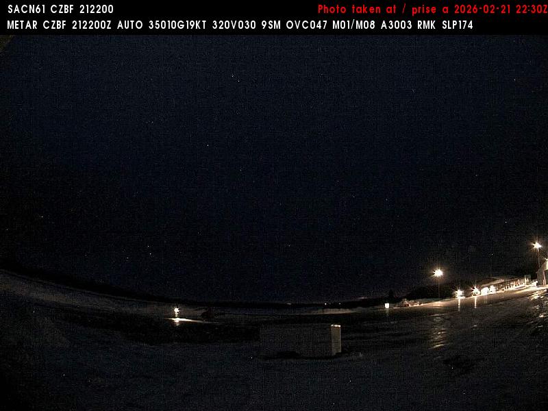 Web Cam image of Bathurst Airport (West)