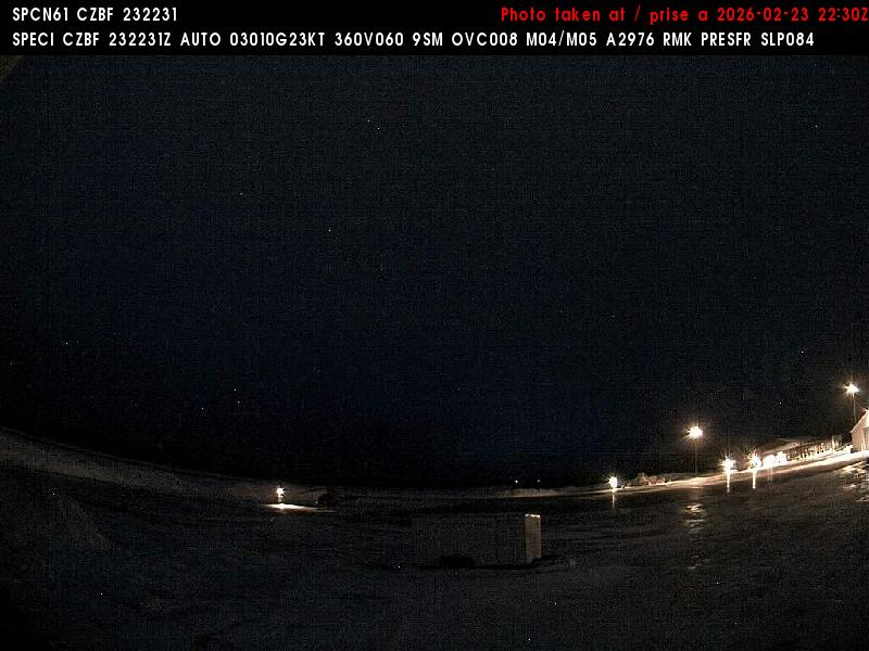 Web Cam image of Bathurst Airport (West)