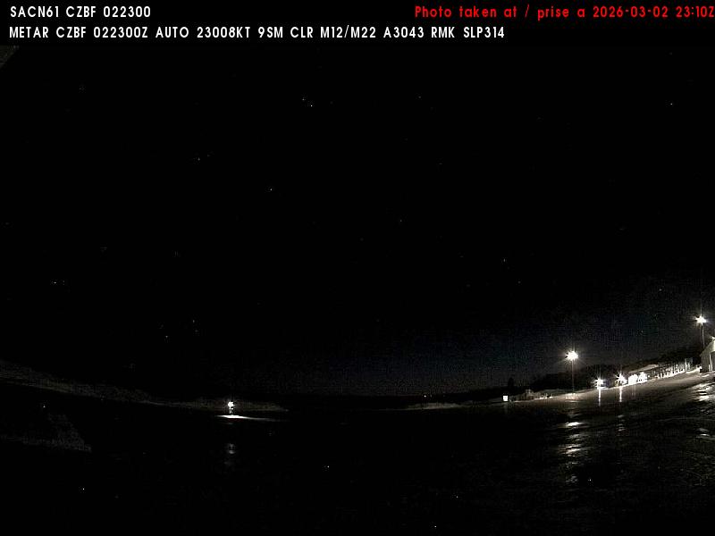 Web Cam image of Bathurst Airport (West)