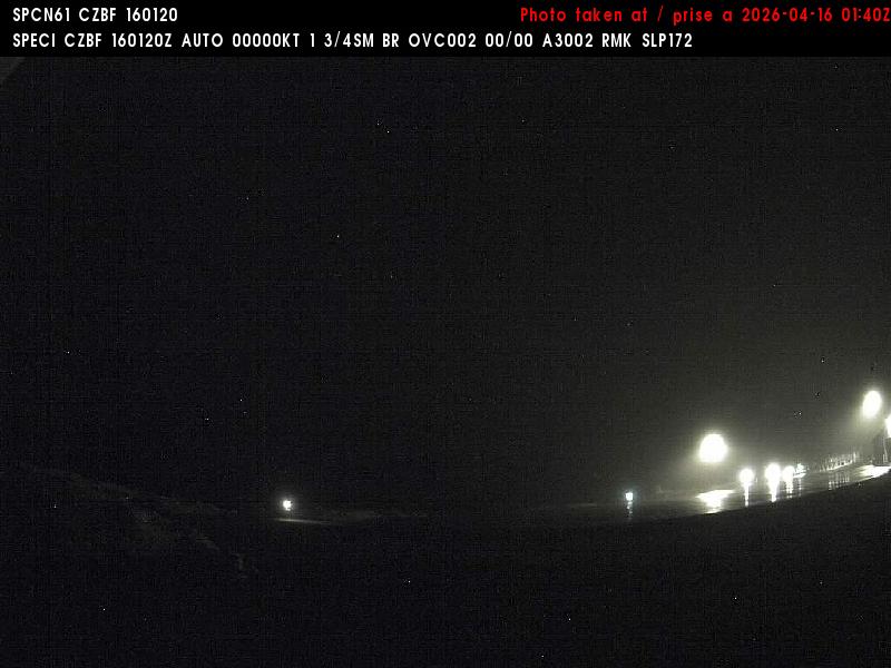 Web Cam image of Bathurst Airport (West)