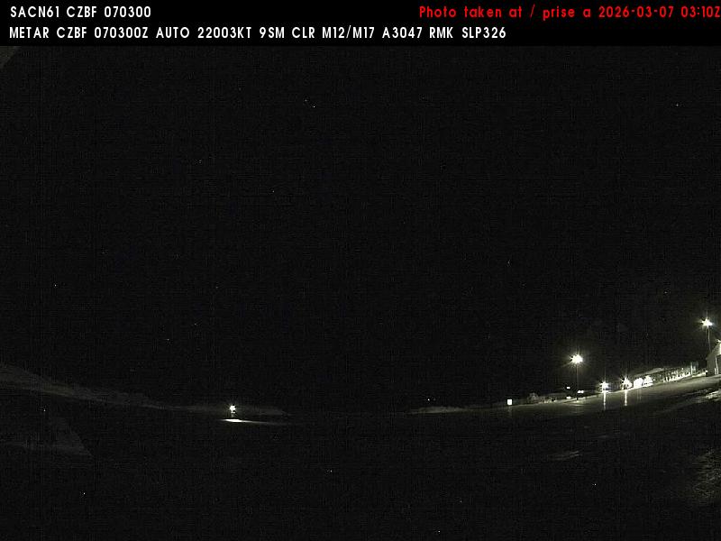 Web Cam image of Bathurst Airport (West)