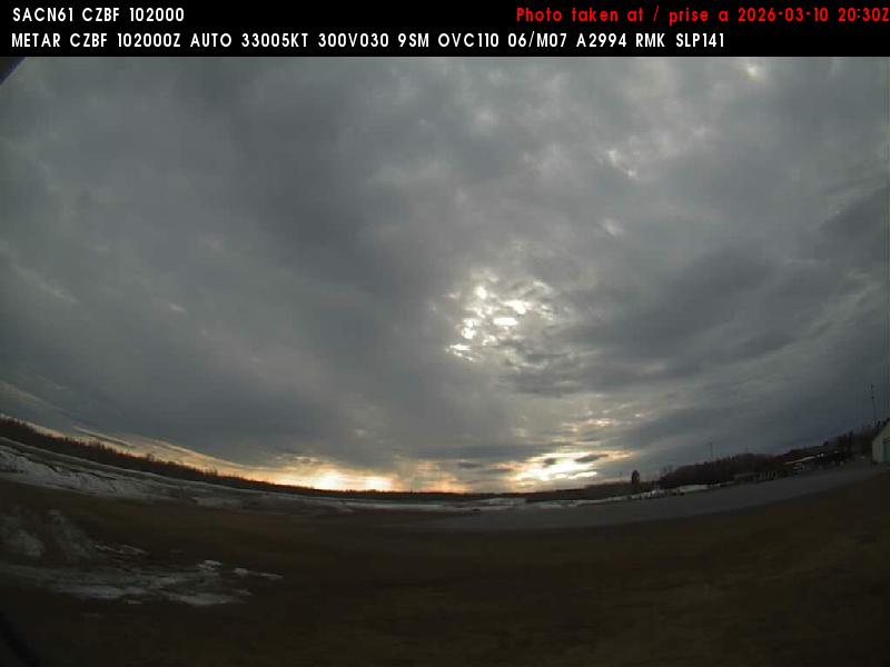 Web Cam image of Bathurst Airport (West)