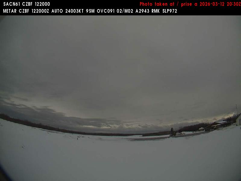 Web Cam image of Bathurst Airport (West)