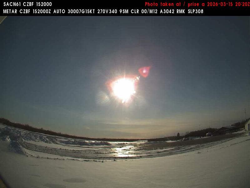 Web Cam image of Bathurst Airport (West)