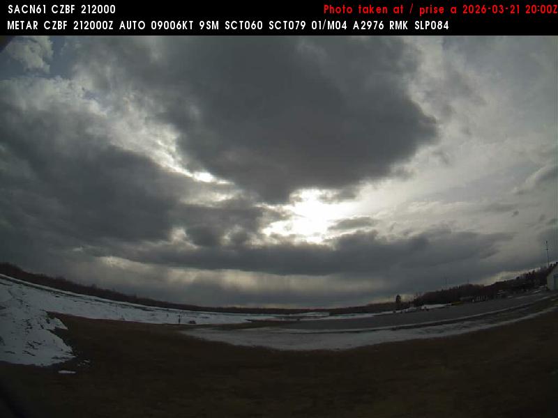 Web Cam image of Bathurst Airport (West)