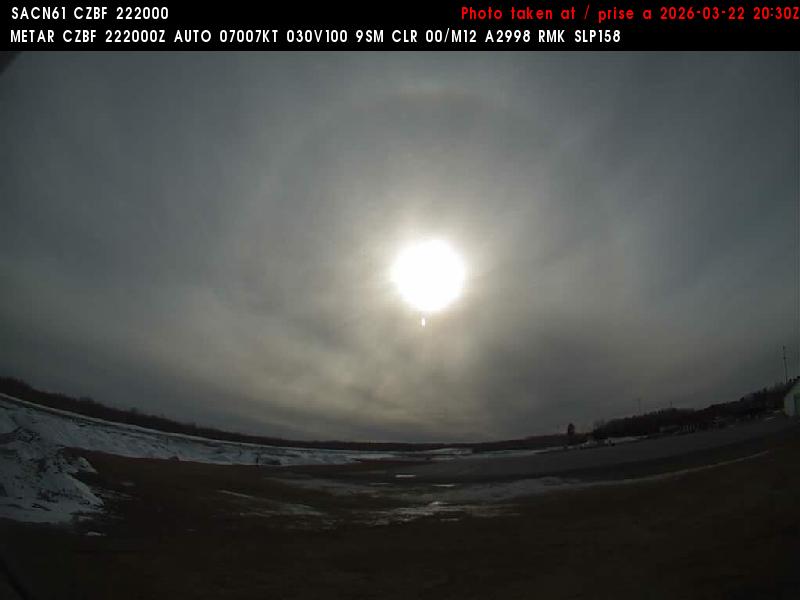 Web Cam image of Bathurst Airport (West)