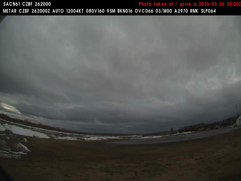 Web Cam image of Bathurst Airport (West)
