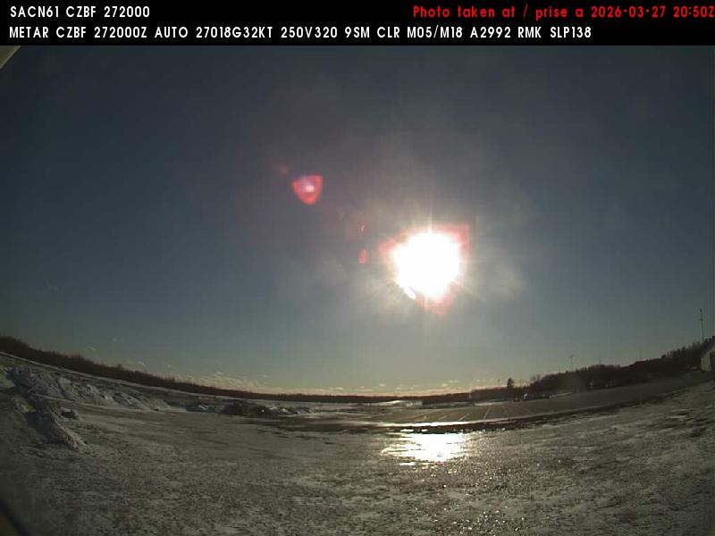 Web Cam image of Bathurst Airport (West)