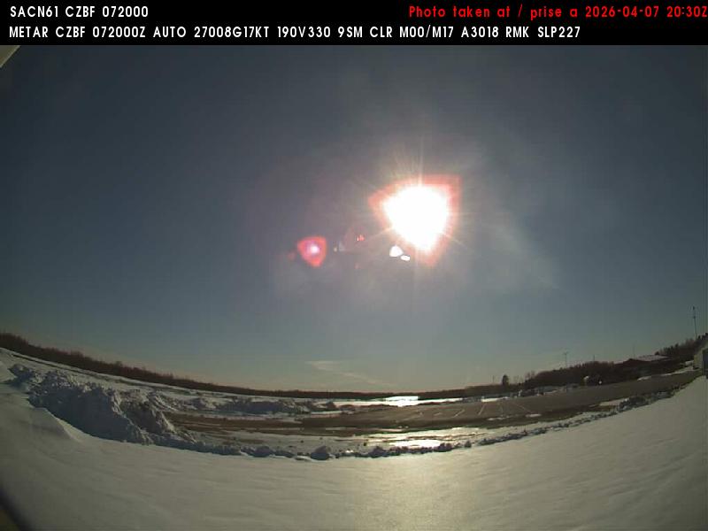 Web Cam image of Bathurst Airport (West)