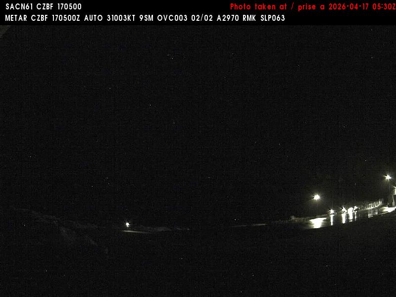 Web Cam image of Bathurst Airport (West)