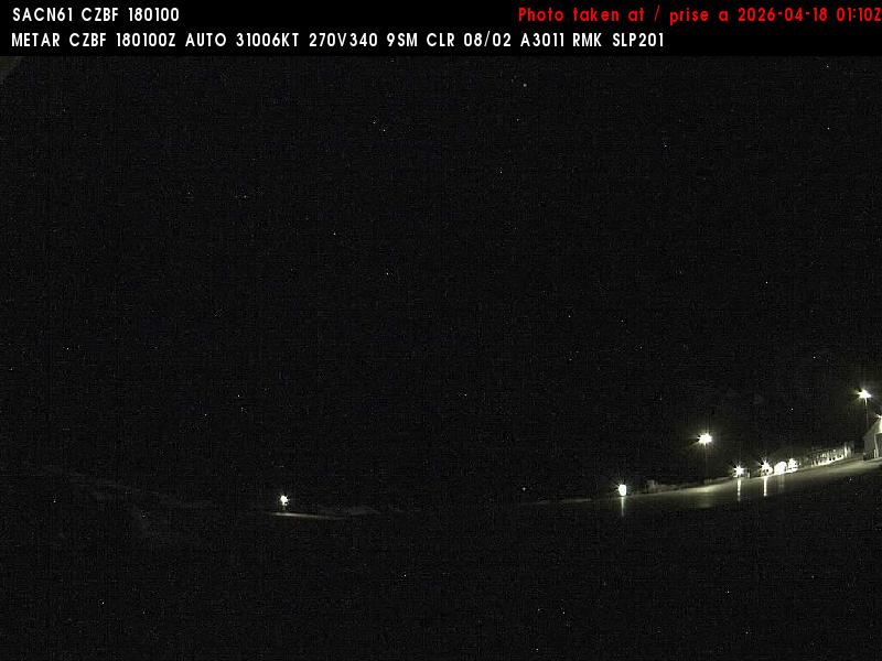 Web Cam image of Bathurst Airport (West)