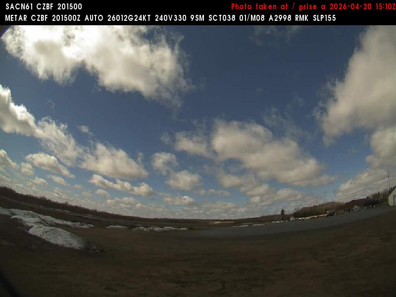 Web Cam image of Bathurst Airport (West)