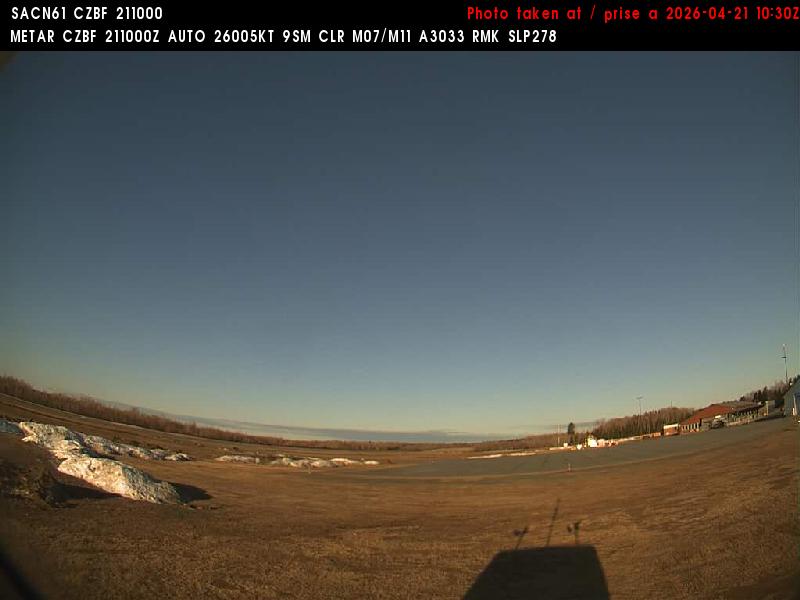 Web Cam image of Bathurst Airport (West)