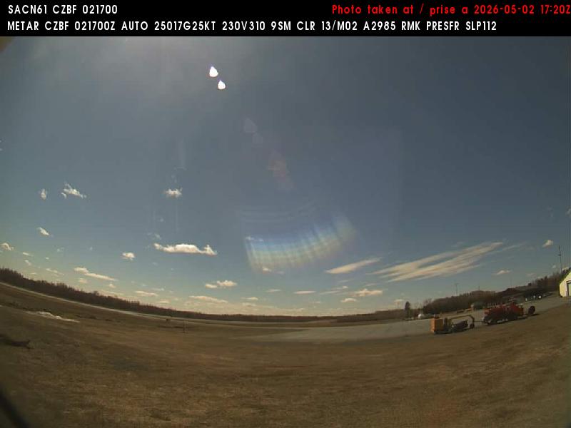 Web Cam image of Bathurst Airport (West)