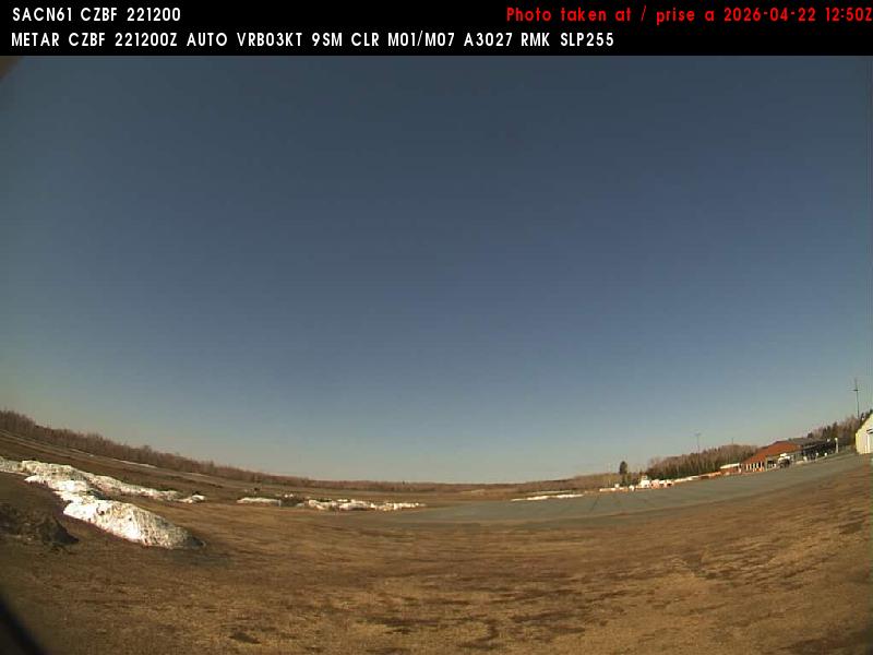 Web Cam image of Bathurst Airport (West)