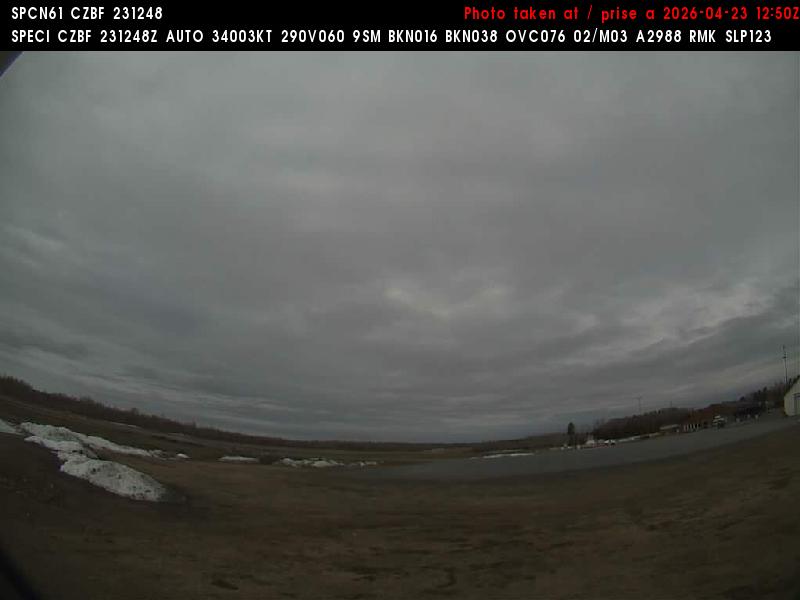 Web Cam image of Bathurst Airport (West)