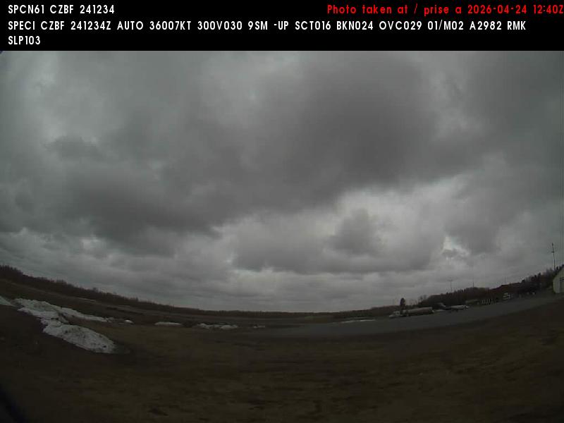 Web Cam image of Bathurst Airport (West)