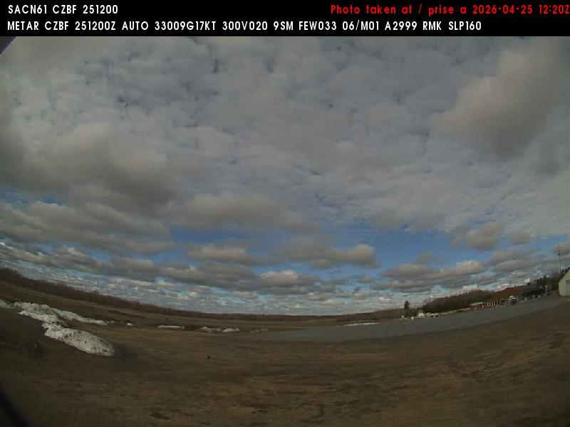 Web Cam image of Bathurst Airport (West)