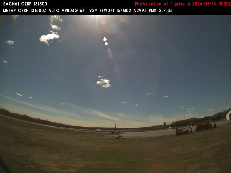 Web Cam image of Bathurst Airport (West)