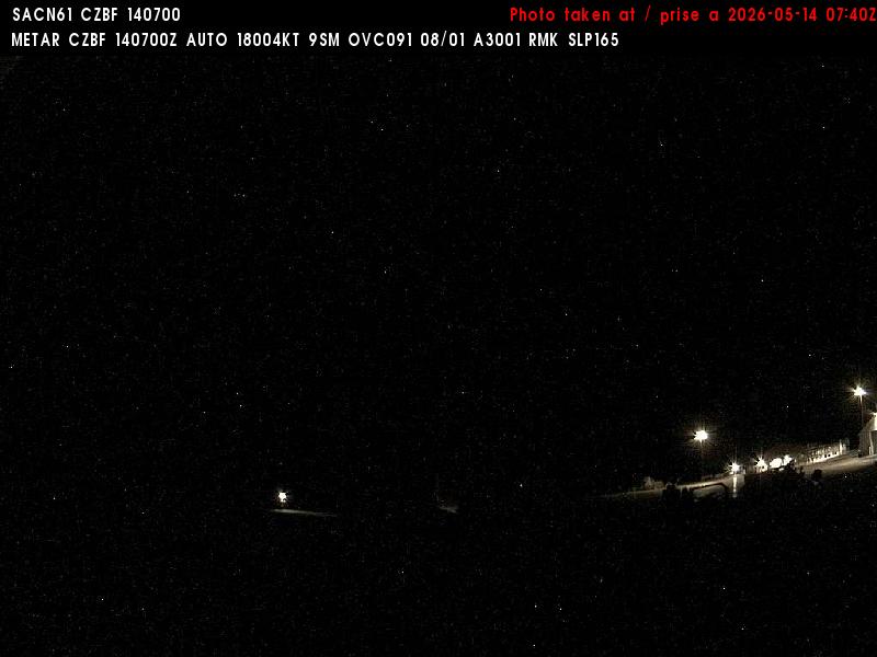 Web Cam image of Bathurst Airport (West)