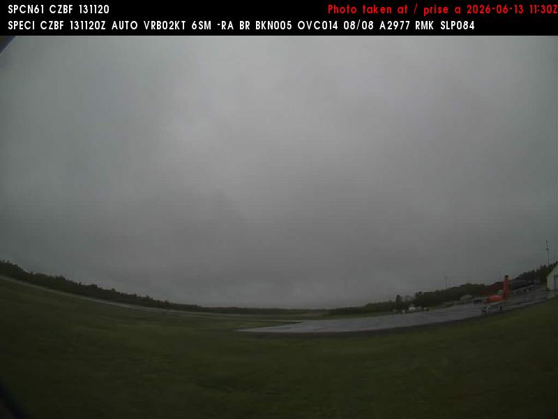 Web Cam image of Bathurst Airport (West)