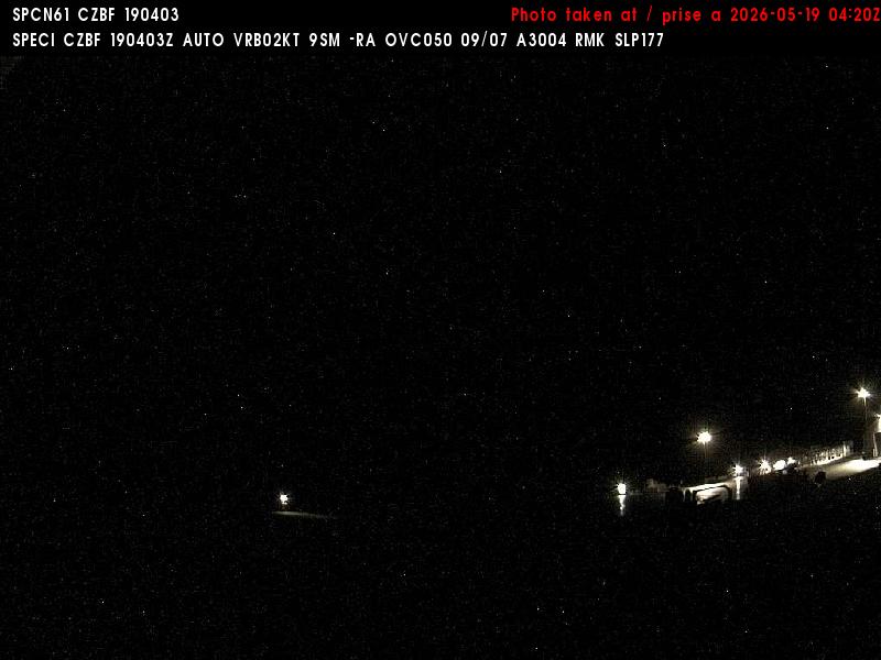 Web Cam image of Bathurst Airport (West)