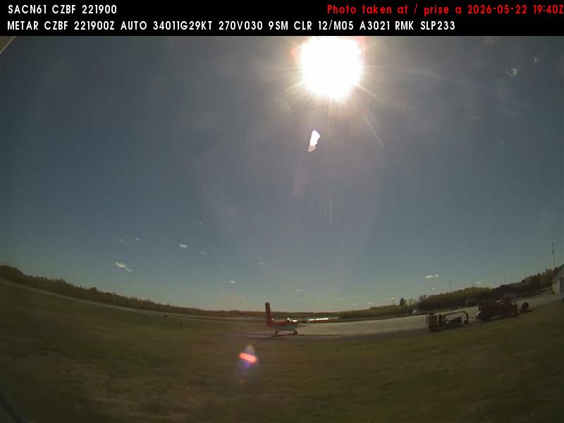 Web Cam image of Bathurst Airport (West)