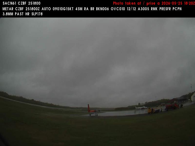 Web Cam image of Bathurst Airport (West)