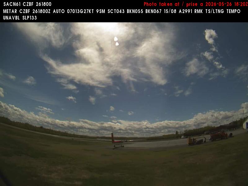 Web Cam image of Bathurst Airport (West)
